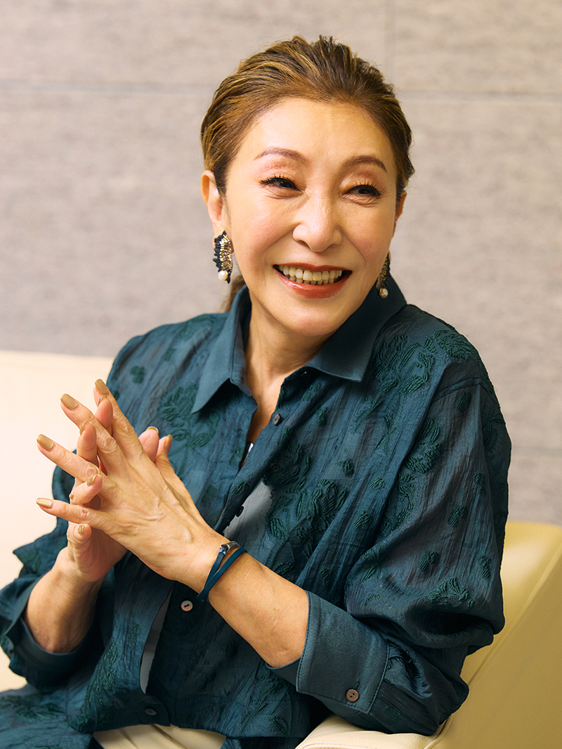 安藤和津（撮影／飯岡拓也）