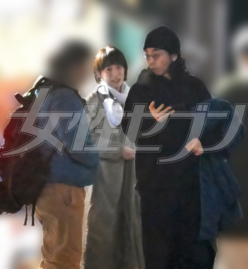 柄本と夏帆（2025年12月）