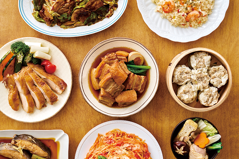 8個の調理器具の機能を一台で叶える