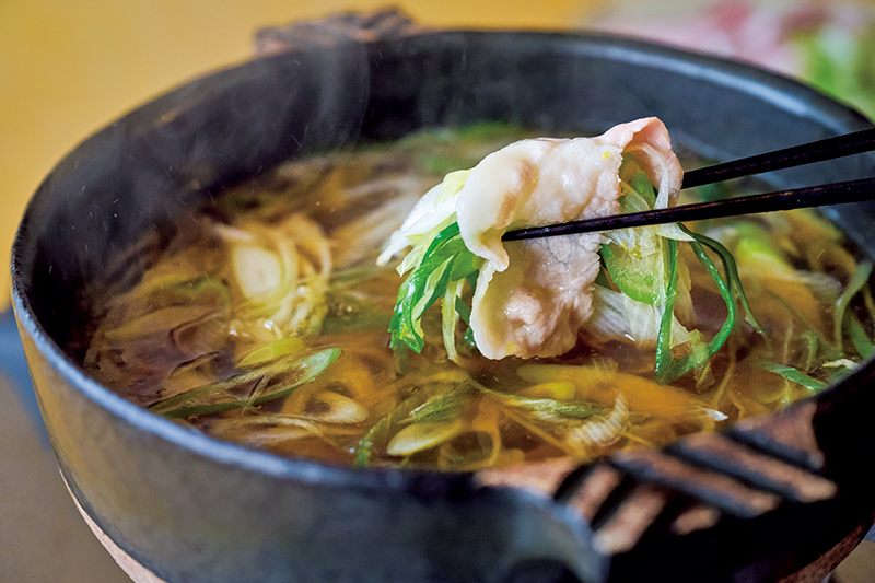 「たっぷりねぎの豚しゃぶ」