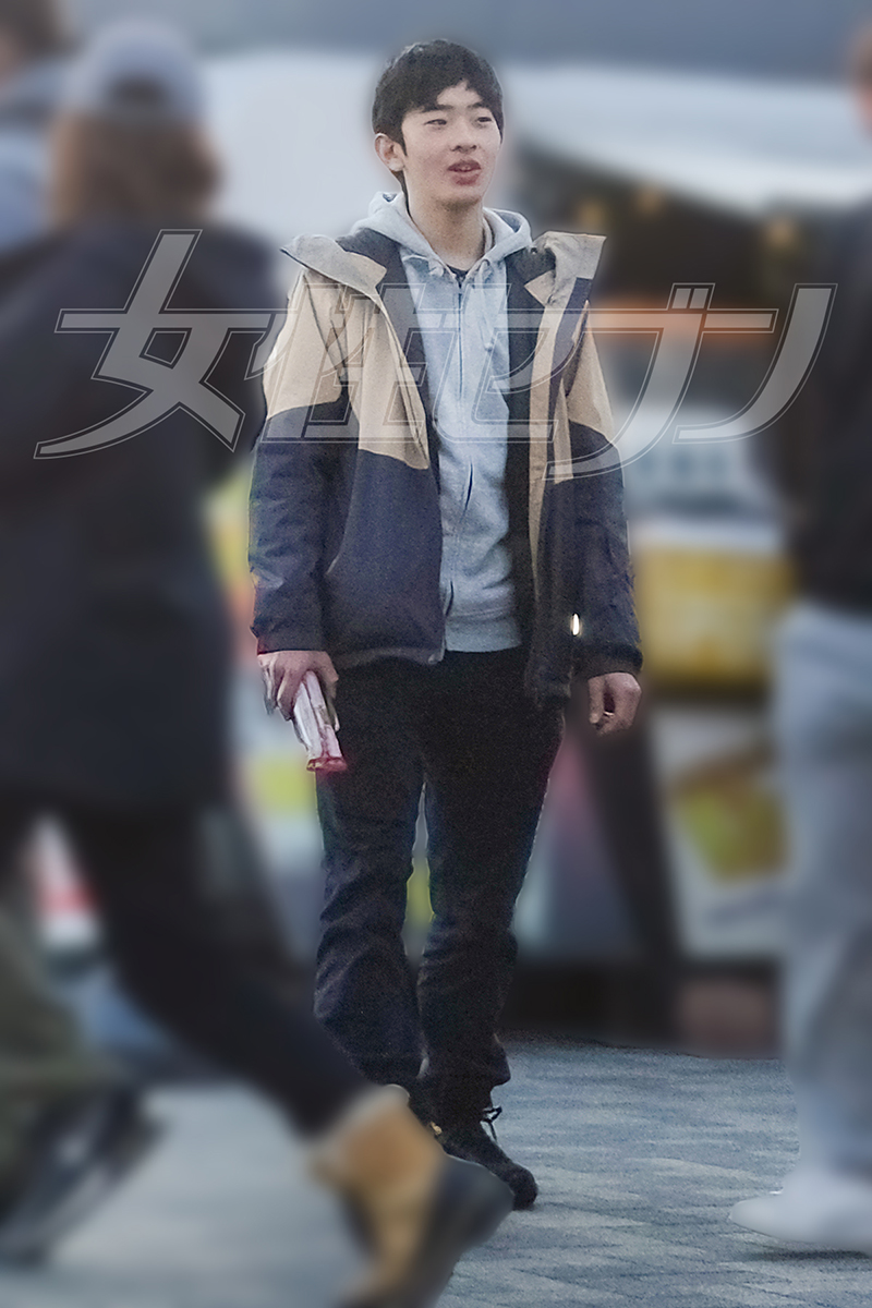 サービスエリアに立ち寄る悠仁さま（2026年1月）