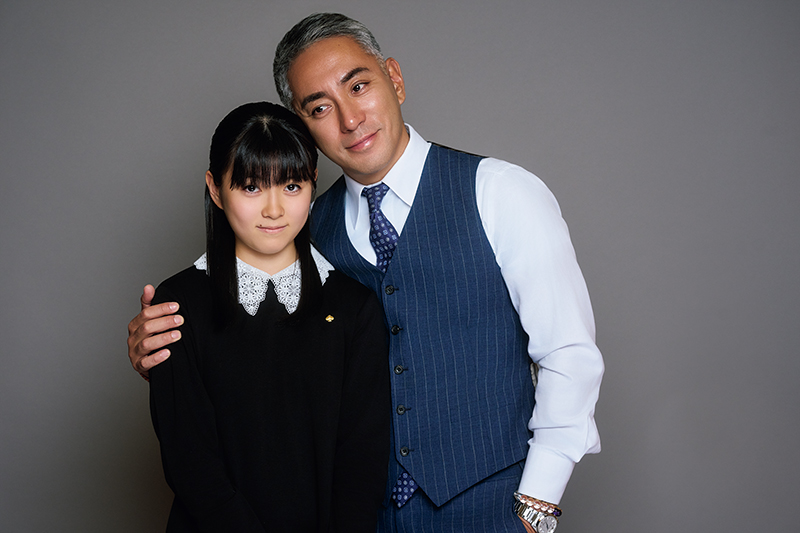 市川團十郎、市川ぼたん（撮影／中村和孝）