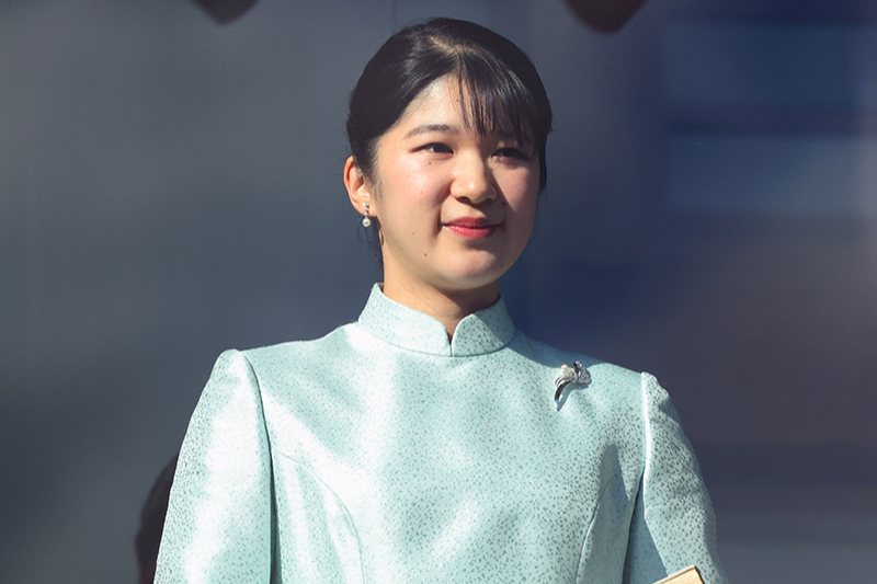 新年一般参賀に参加した愛子さま（2026年1月、東京・千代田区。撮影／黒石あみ）