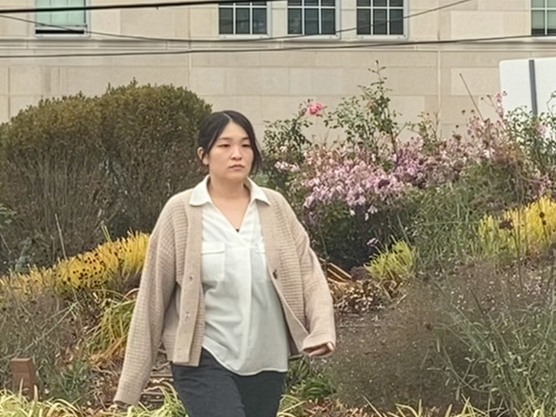 子連れでアート施設に通っていた眞子さん（2025年11月）