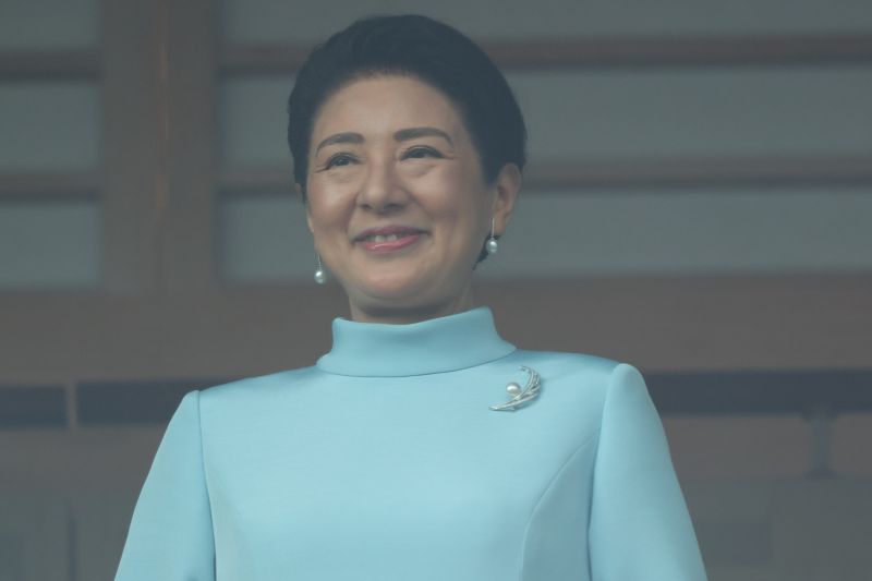 同じ髪型でも受ける印象が大分異なる雅子さま。（2026年1月、写真／JMPA）