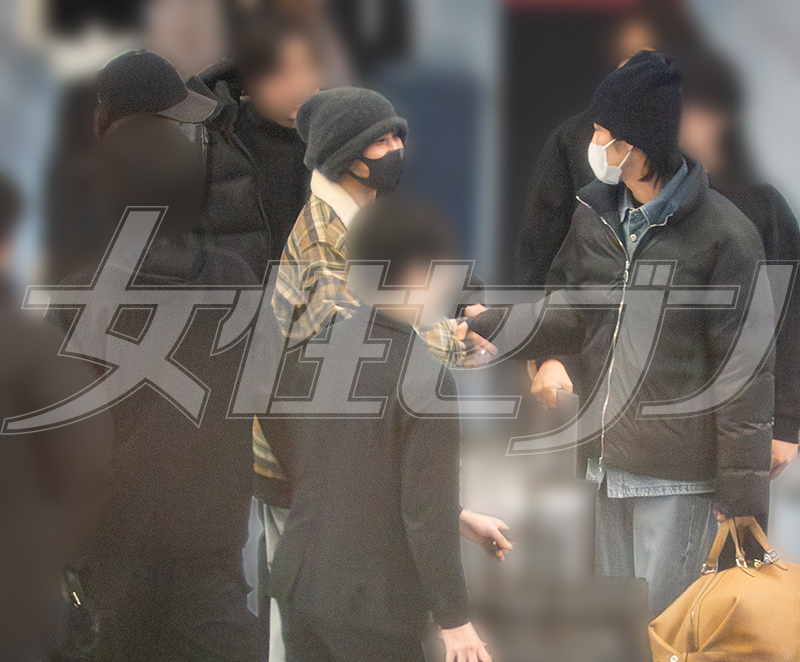 目黒の見送りにきた佐久間（2026年1月）