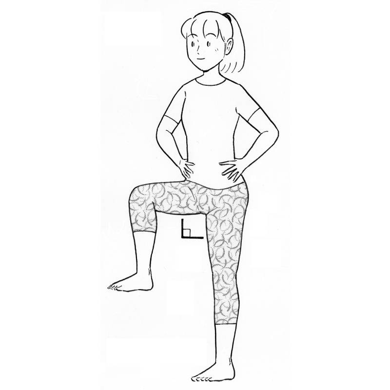 ももあげ（イラスト／黒木督之）