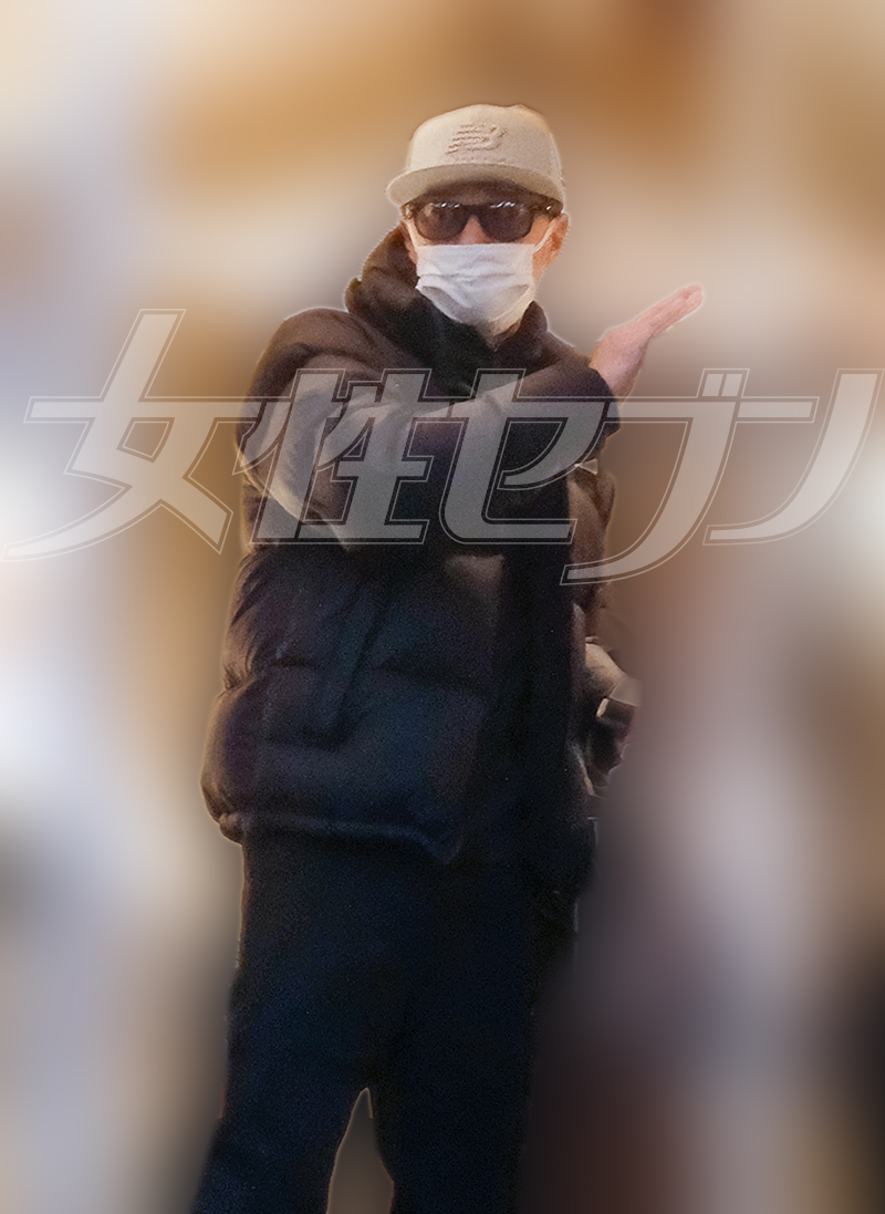 久々に姿を現した中居（2025年12月下旬）