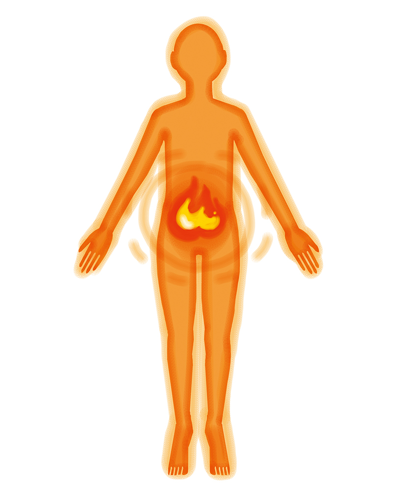 『腸温度』とは、血液や内臓など体内の『深部体温』のこと（写真／PIXTA）