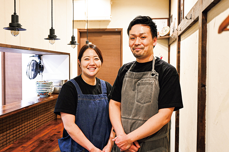 店主・平林利幸さんと平林奈津子さん（撮影／田中宏幸）