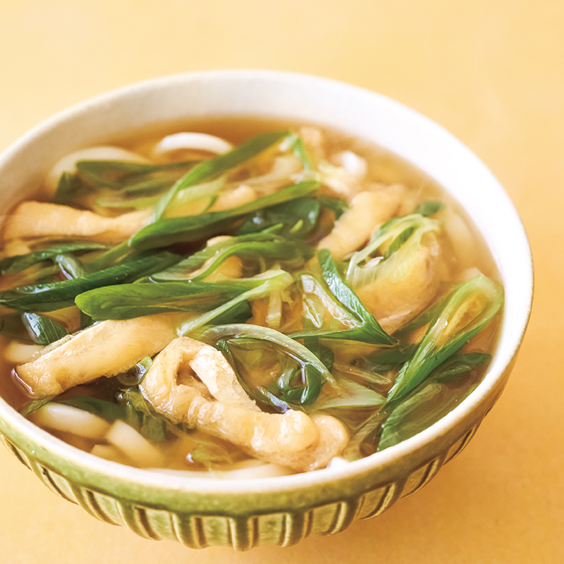 「ねぎのあんかけうどん」