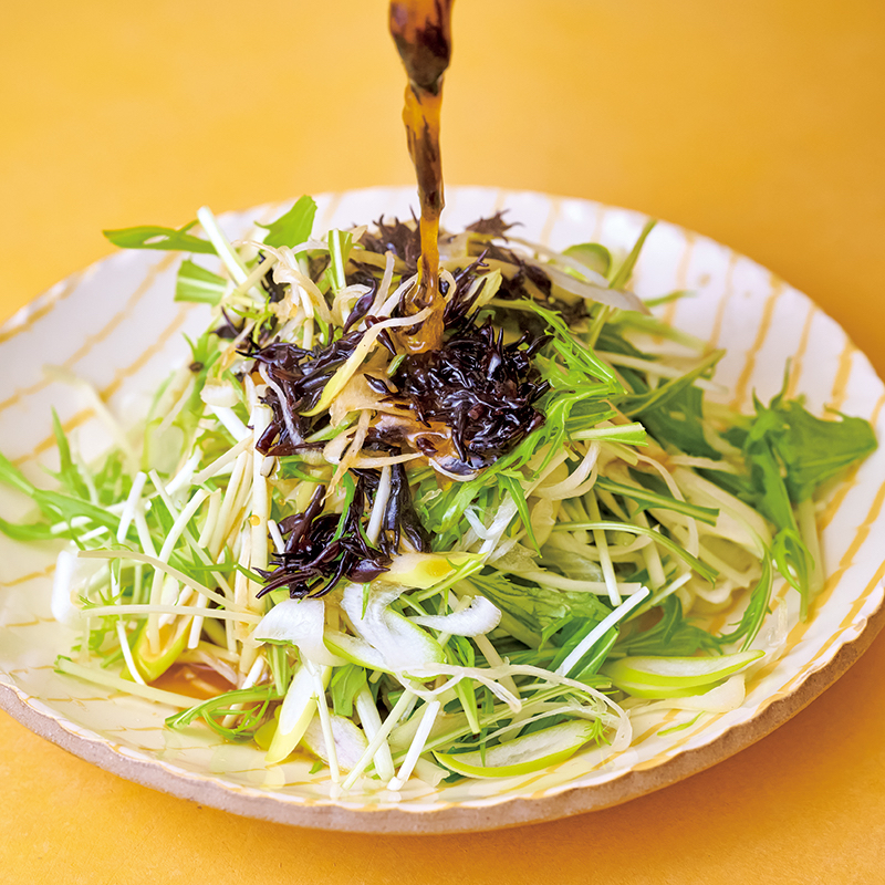 「ねぎのホットサラダ」