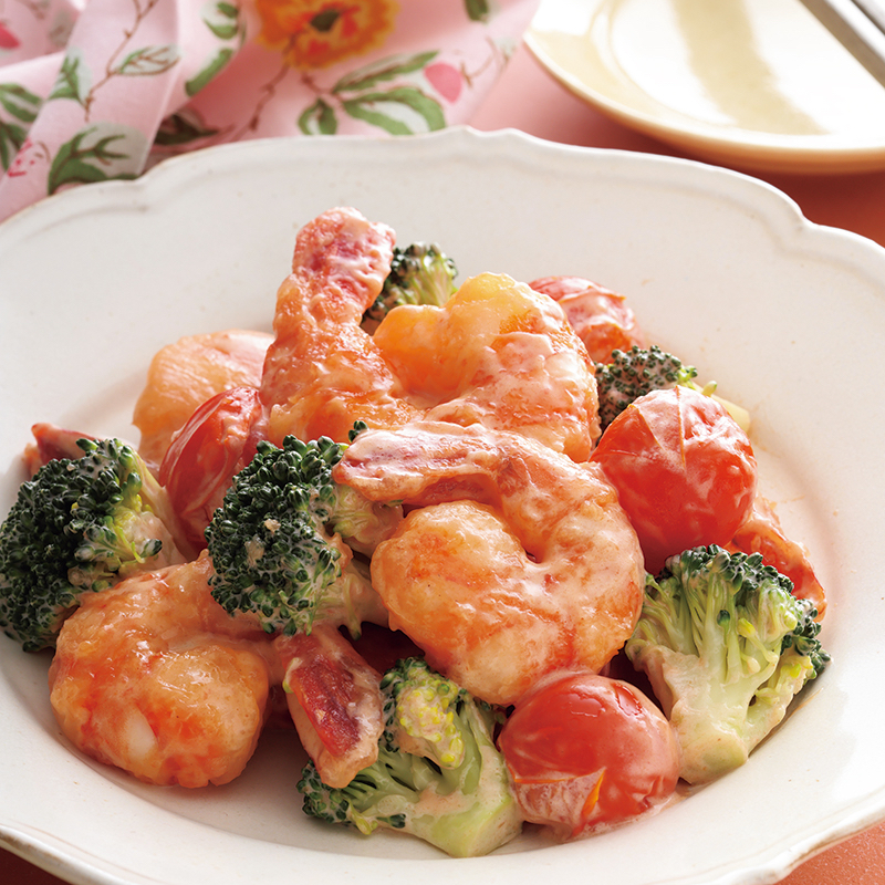 「えびトマトマヨ」