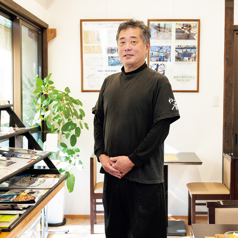 代表・吉川麿さん「春の桜は絶景です」