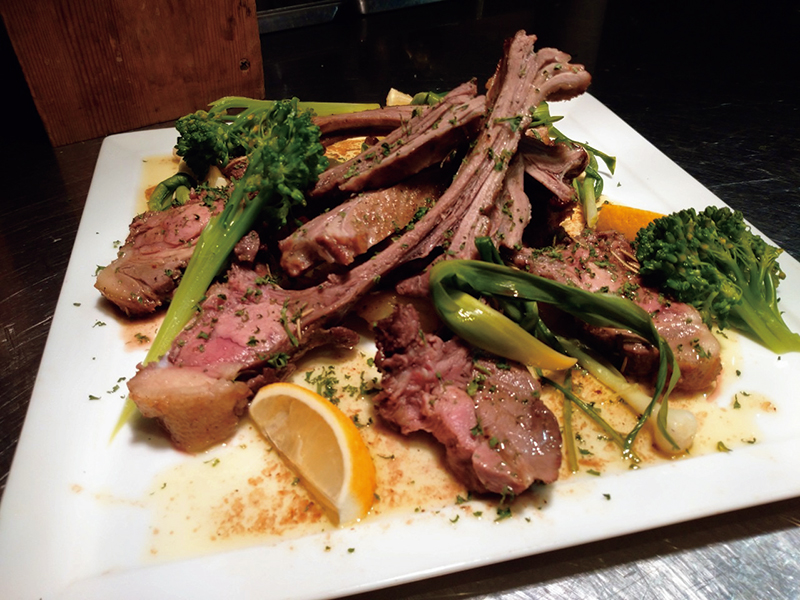 「猪のロースト」（約4000円 ※時価）