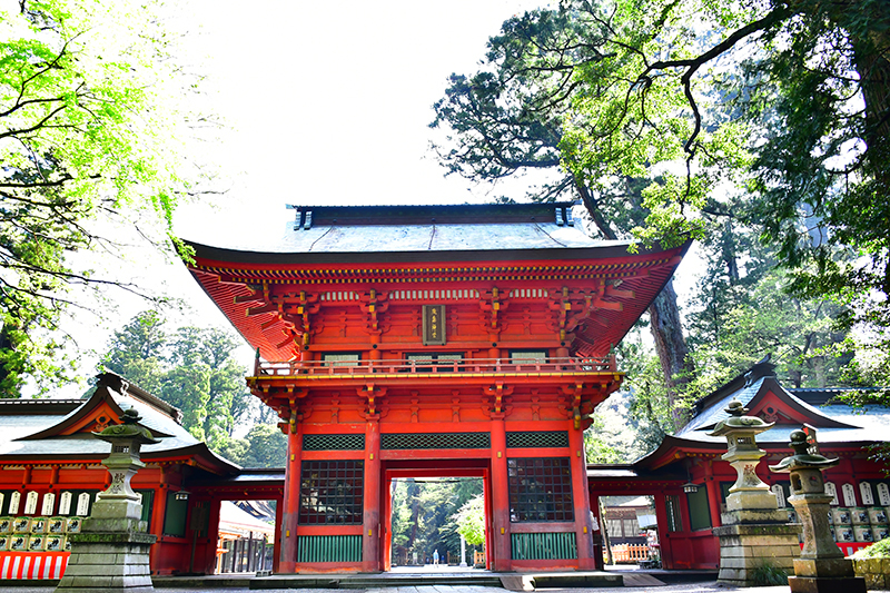 水戸徳川初代藩主が奉納した楼門