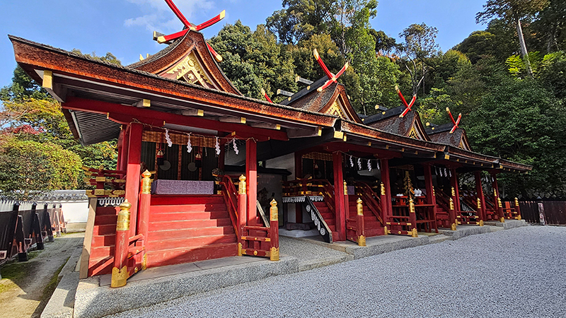 祭神を祀る本宮（C）吉田神社