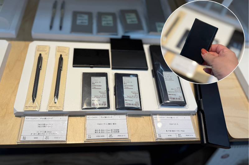 アルミシリーズのステーショナリーに黒が新登場。もちろん従来のアルミ素材そのままのカラーも健在