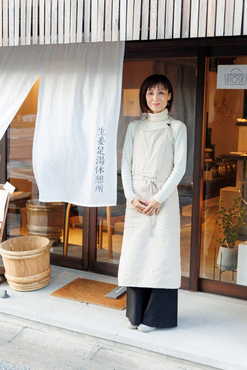 「血流が良くなり、デトックスにも効果的です」（店主・長坂知子さん）