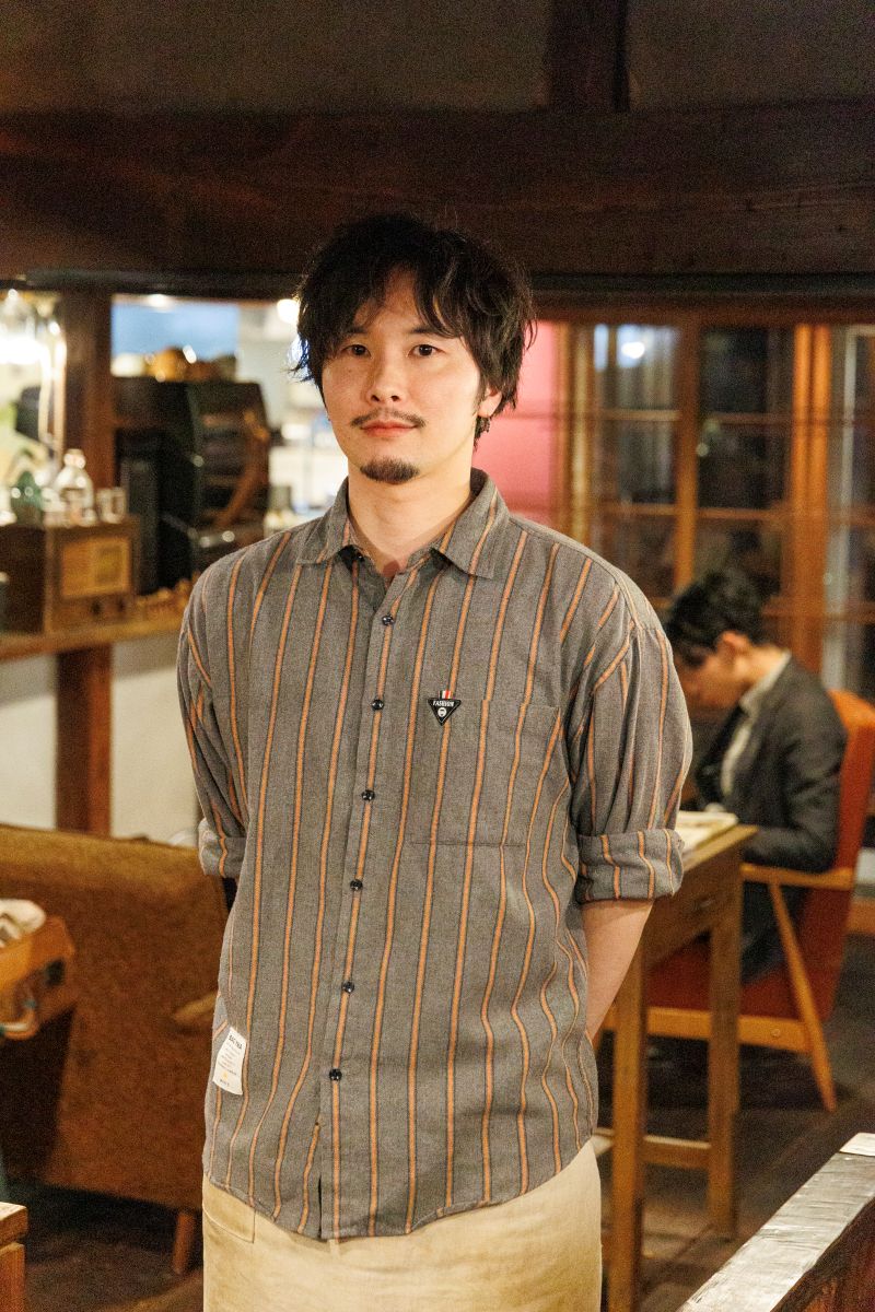「町家の雰囲気も楽しんで」（店主・岡田浩志さん）