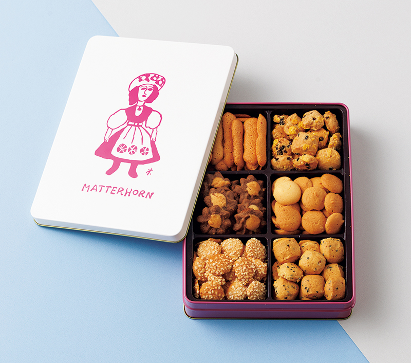 「マッターホーン」缶入りクッキー