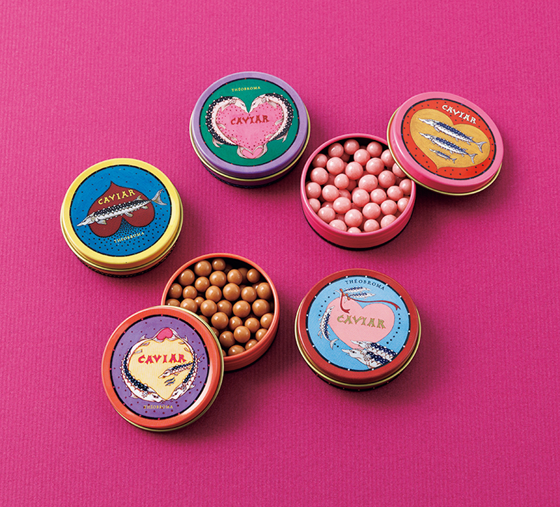 「ミュゼ・ドゥ・ショコラ テオブロマ」ミニキャビア（撮影／玉井幹郎）