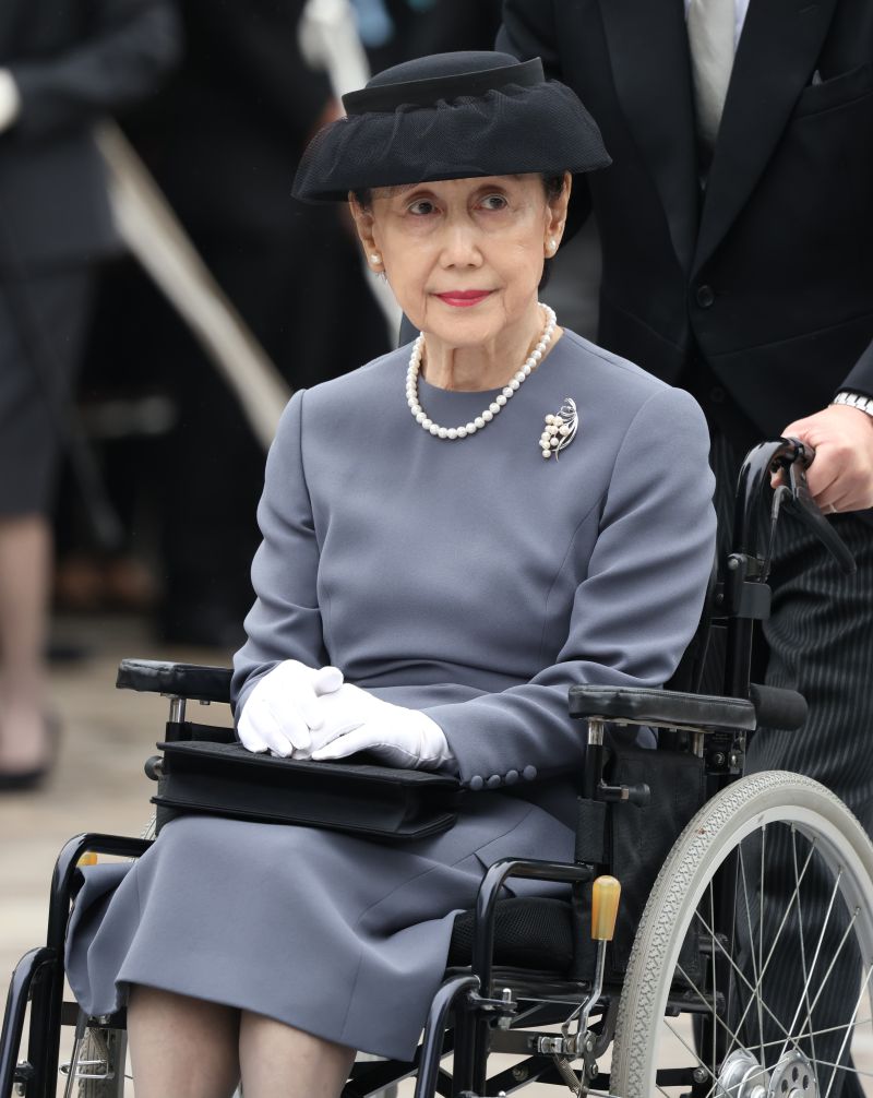 「千鳥ヶ淵戦没者墓苑秋季慰霊祭」に臨席された華子さま。（2024年10月、写真／JMPA）