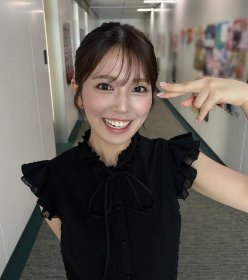 日本テレビの若手エースの黒田アナ（インスタグラムより）