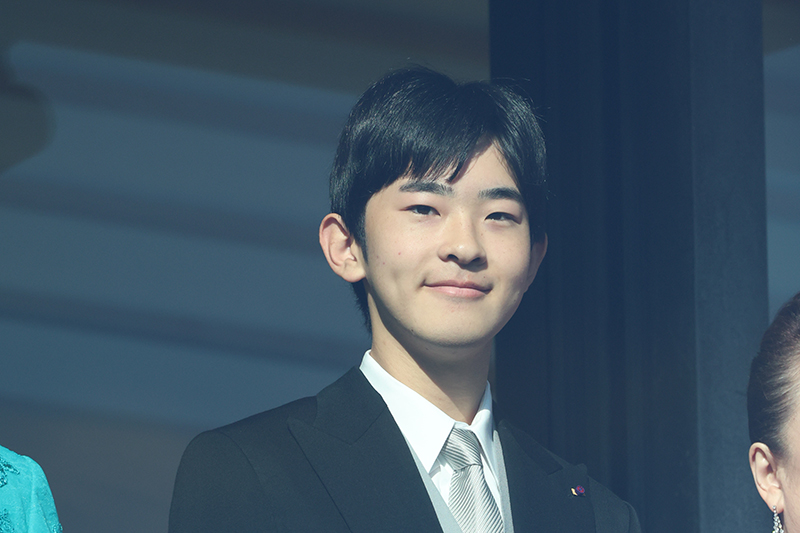 3月以降に伊勢も訪れる予定の悠仁さま（2026年1月、東京・千代田区。撮影／黒石あみ）