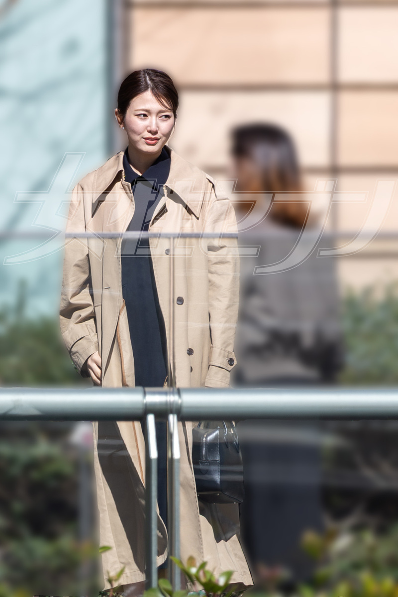 ロケ中の黒田アナ（2026年2月）