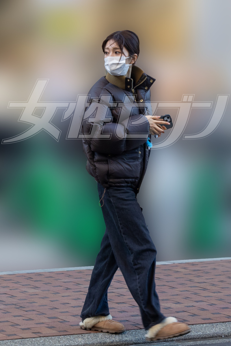 手料理の材料を買い込み、黒田アナは彼の自宅へと向かった（2026年2月）