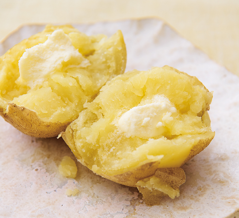 蒸し上がりをそのまま！