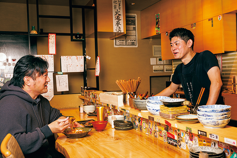 「深夜食堂 しまながし」店主・松岡憲司さん「いい食材が入りましたよ！」「ホンマですか！」