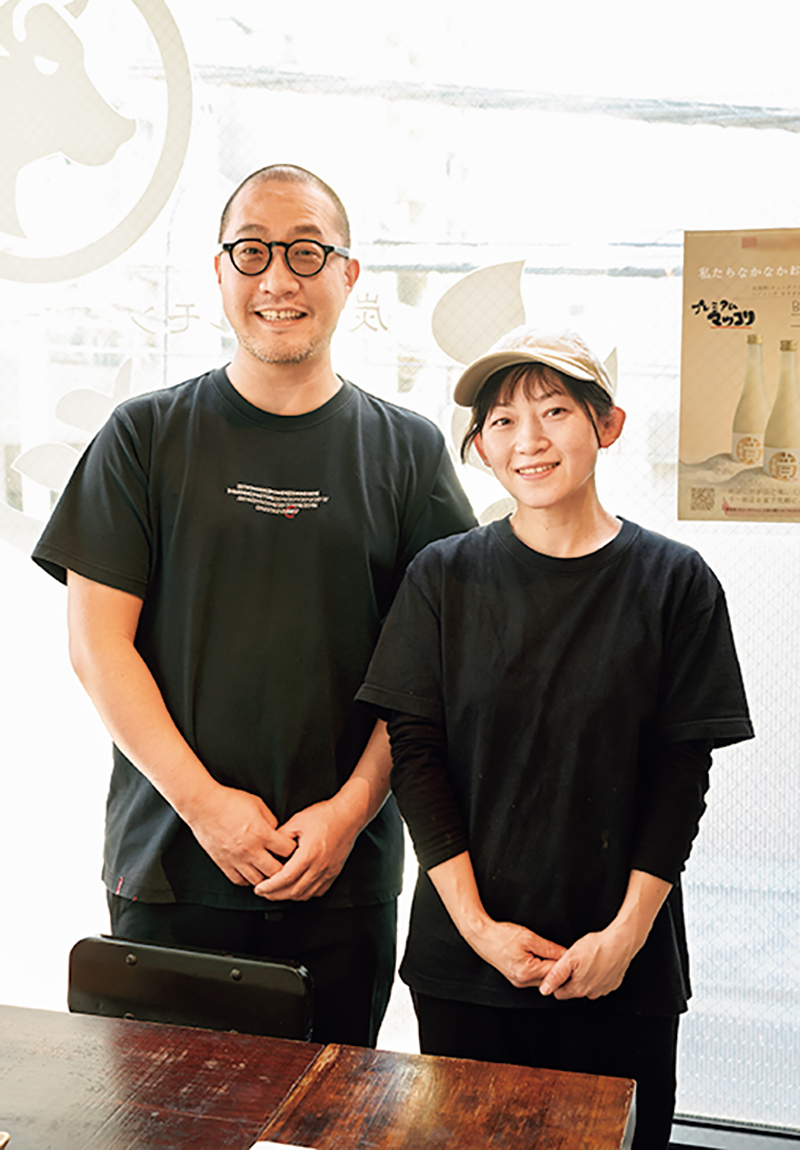 代表取締役・林 泰進さん＆妻・富永真由美さん（撮影／菅井淳子）