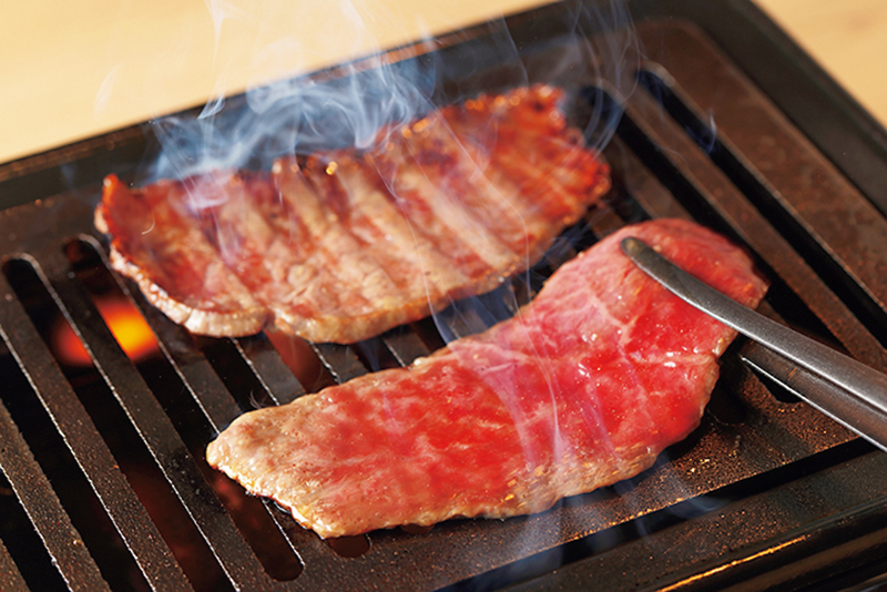 『古太郎 和牛赤肉盛り合わせ』（3580円）（撮影／菅井淳子）