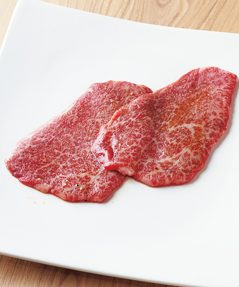 希少な『和牛ヒレしゃぶ』（3280円）（撮影／菅井淳子）