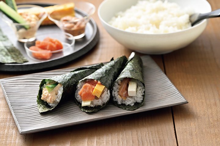 《料理研究家が教える巻き方のコツも》余ったお総菜も活躍！「手巻き寿司」アイディア6つ＆「巻き寿司」レシピ3つ