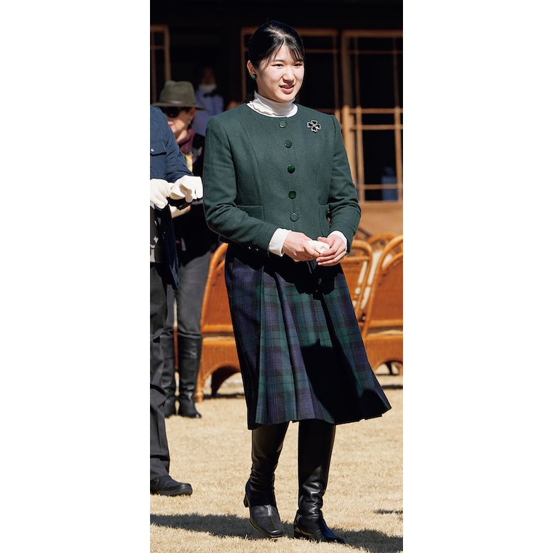 2025年2月宮内庁新浜鴨場での鴨場接待（撮影／JMPA）