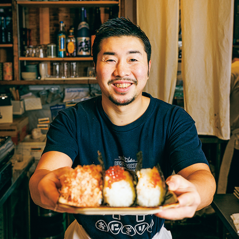 「おにぎり竜」店主・山中竜也さん「“乱王醤油漬け”は、ぼくの好物！」