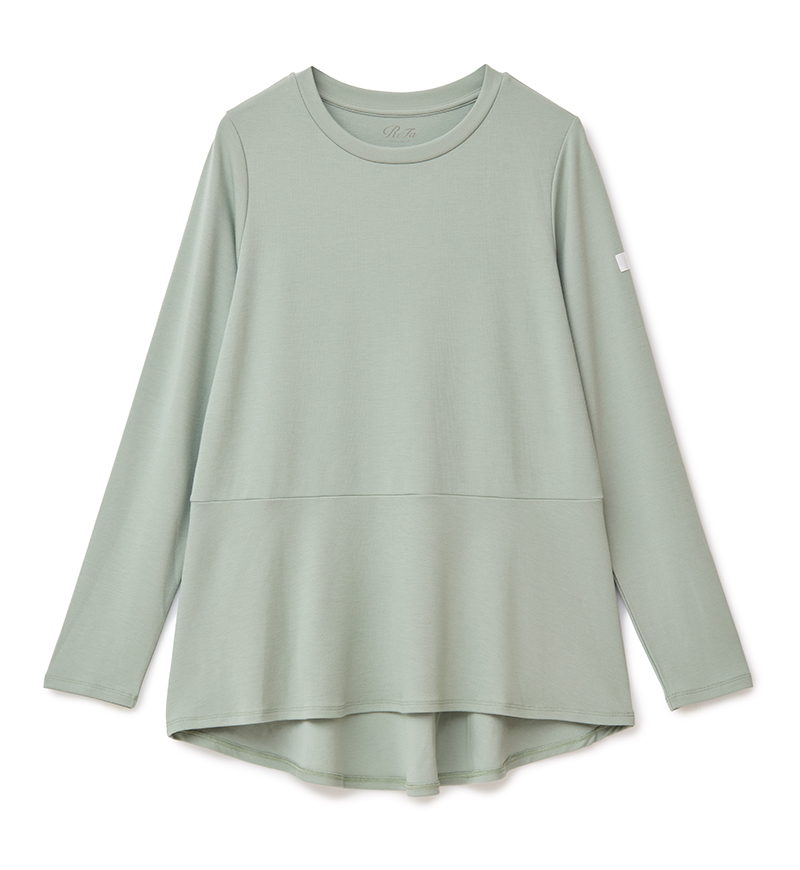 ReFa VITALWEAR リファ バイタルテック モイストスムース ロングスリーブプルオーバー