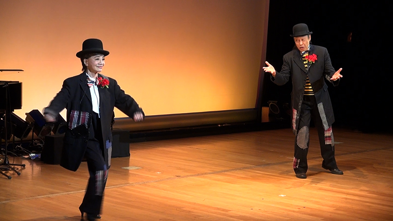 運動機能は低下しても、体重をコントロールして、いまでも舞台で踊っている