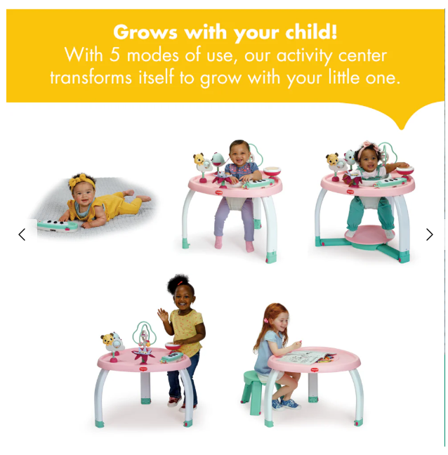 5通りの使い方ができるという。（写真／「Tiny Love」の公式ホームページより）