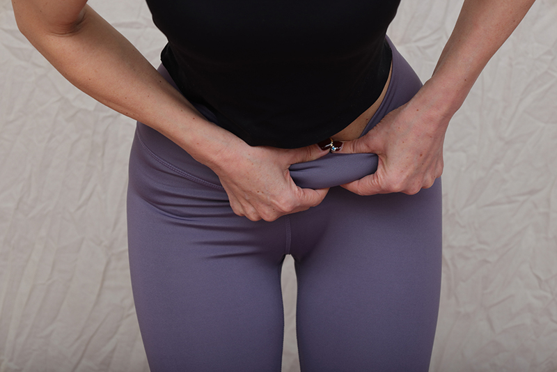 同様に3か所つまみほぐす