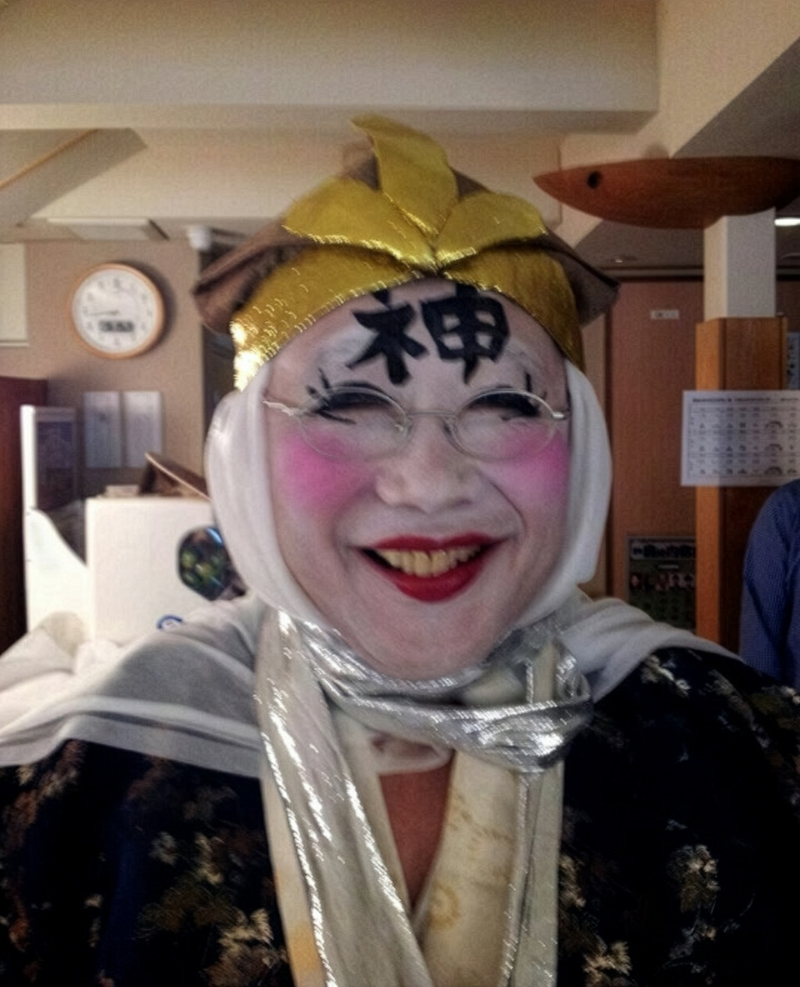 福を呼ぶという鶴瓶の写真（Xより）