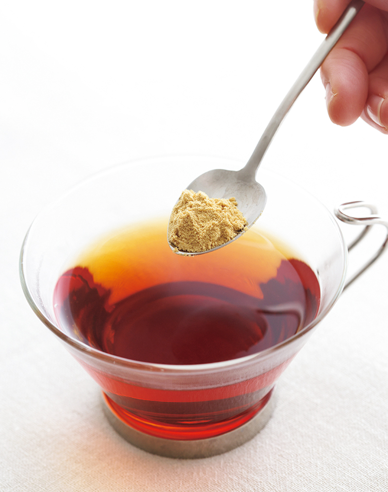 糖や脂肪の吸収を抑制！体もポカポカ温まる「しょうが紅茶」（撮影／菅井淳子）