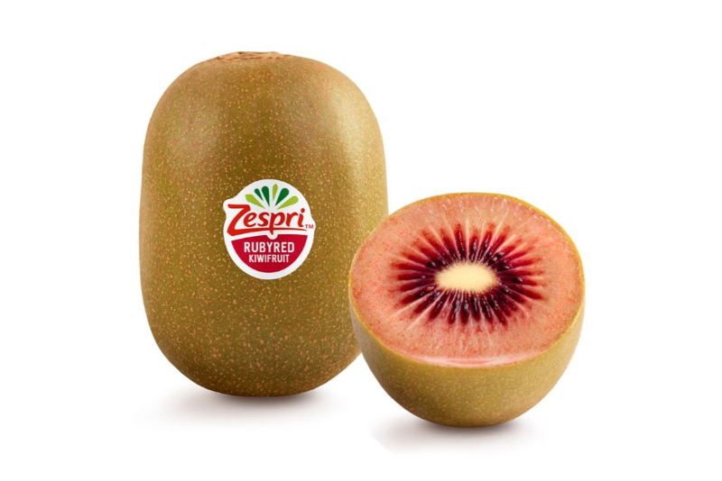 ルビーレッドキウイは表面の毛が少ないのも特徴