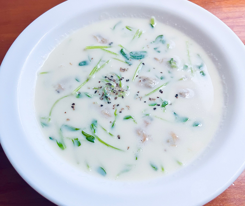 クラムチャウダー（写真／柳瀬真澄さん）