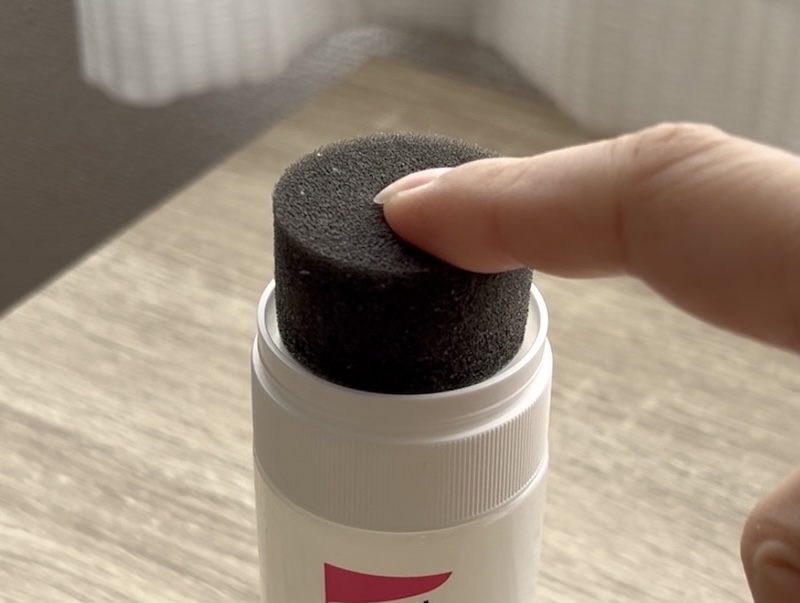 しっかり硬めなスポンジ