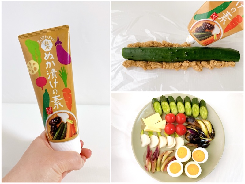 カルディの「熟成ぬか漬けの素」（360円・税込）。チューブタイプで手軽に使えるのが魅力