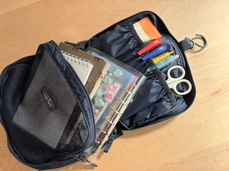 文具もこんなふうに入りますよ